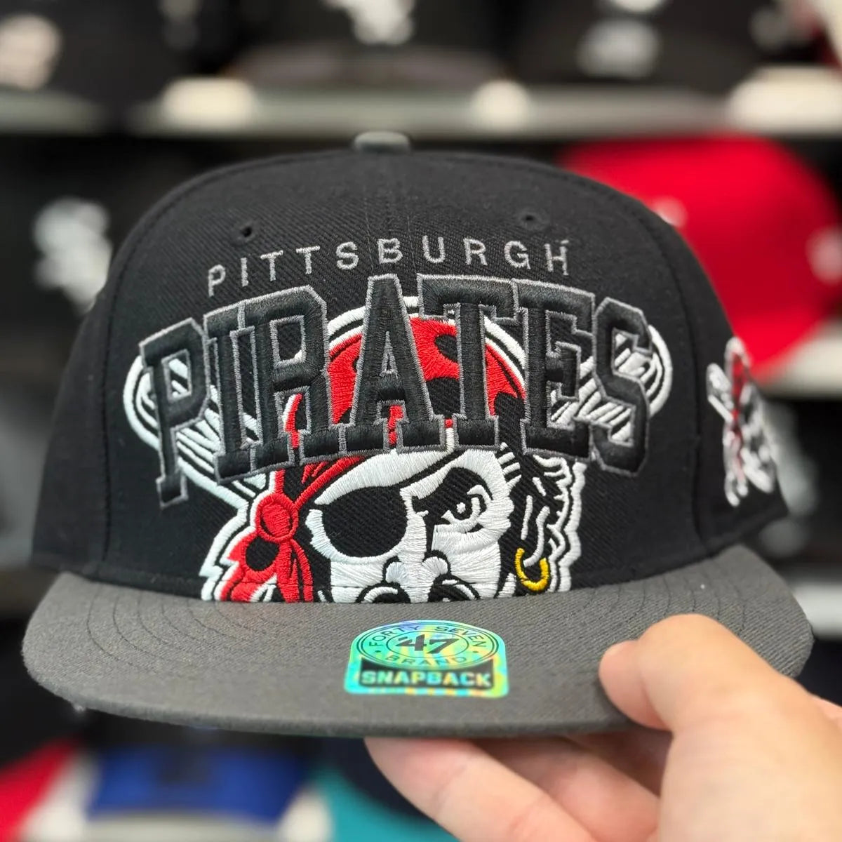 Grey '47 Brand Snapback - Product Image