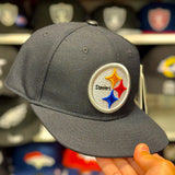 Pittsburgh Steelers Black Pro Standard Snapback