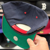 St. Louis Cardinals Black/Red American Needle Snapback - Product Image