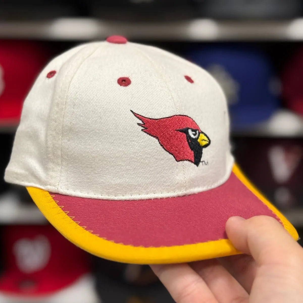 Red Stretch Cap - Product Image
