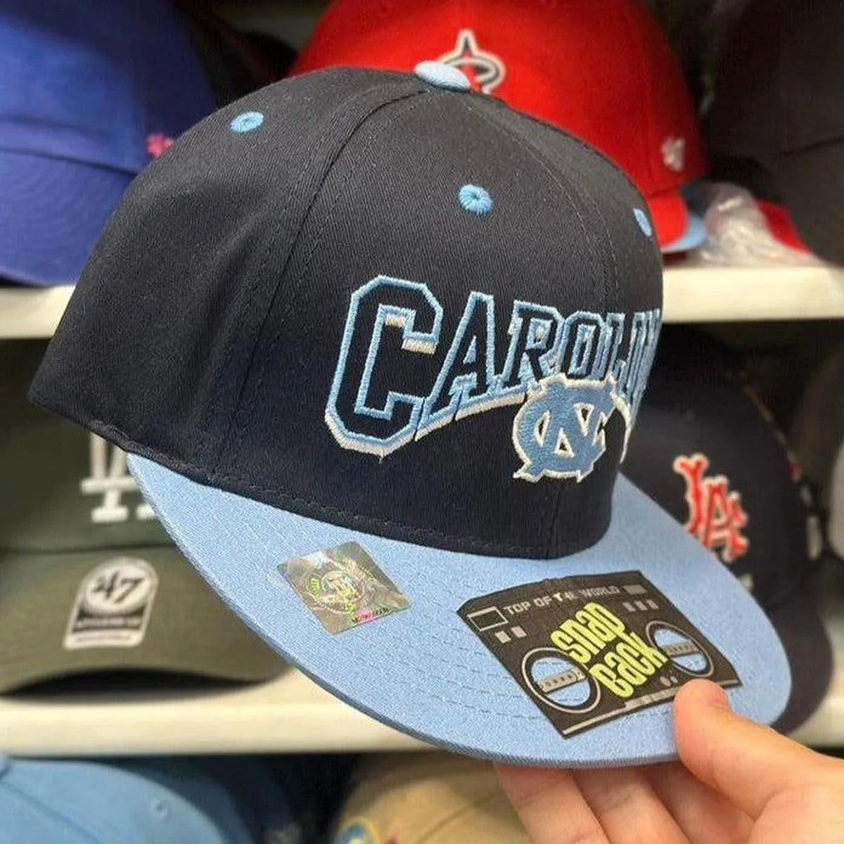 Top of the World Vintage UNC North Carolina Tar Heels NCAA Adjustable Snapback - Product Image