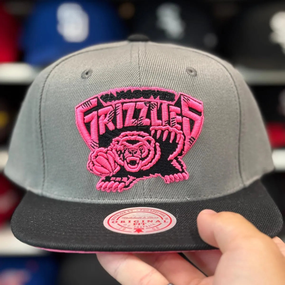 Black Mitchell & Ness Snapback - Product Image