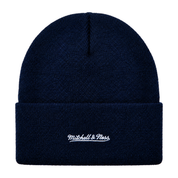 New York Yankees Mitchell & Ness Cuff Knit Beanie - Navy - Product Image