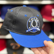 Youth Indianapolis Colts Black/Blue Snapback - Product Image