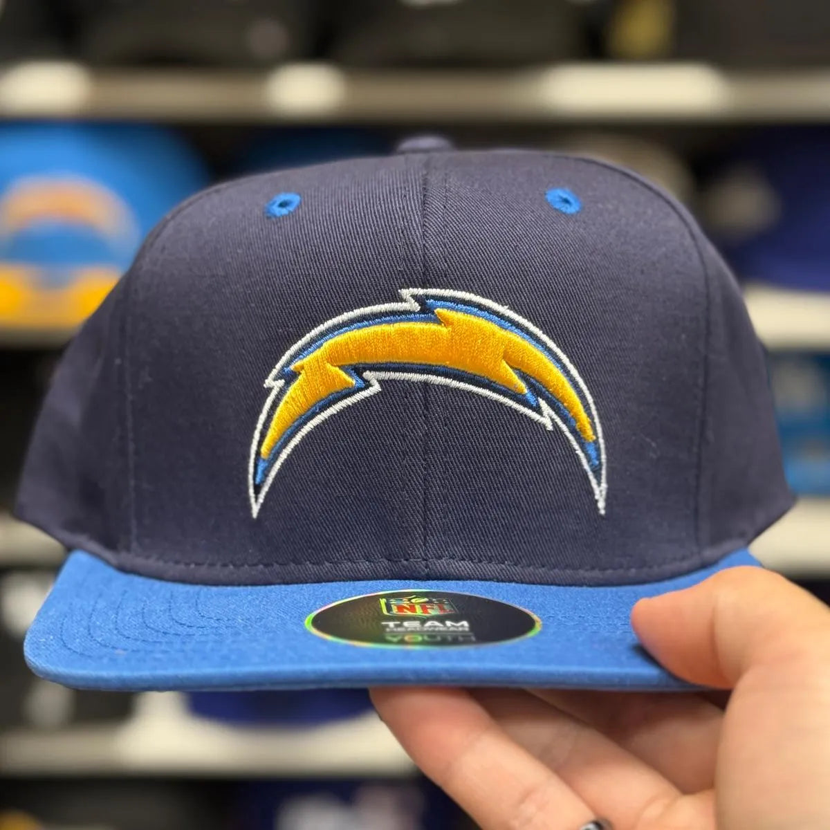 Blue Team Headwear Snapback - Product Image