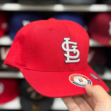 Youth St. Louis Cardinals Red FlexFit Baseball Cap