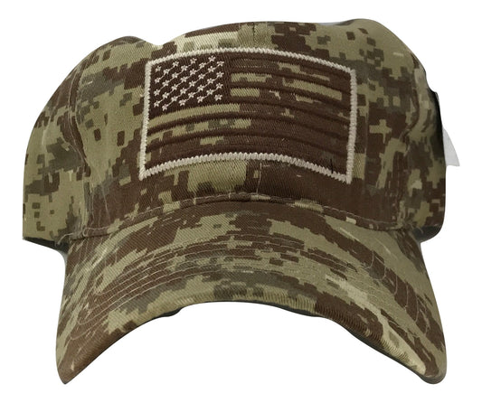 American Flag Cap Adjustable Cap | Multi Color