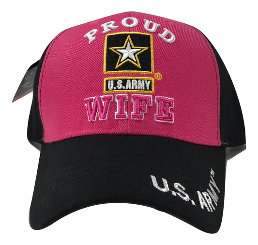 Proud U.S. Army Wife Adjustable Cap