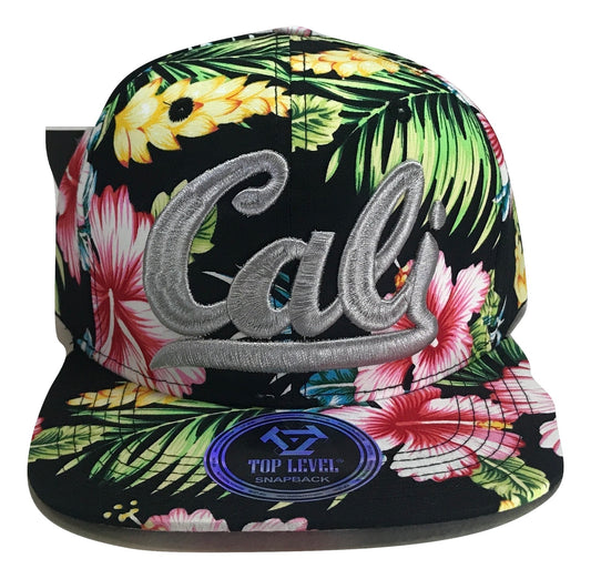 Cali Tropical Print Snapback