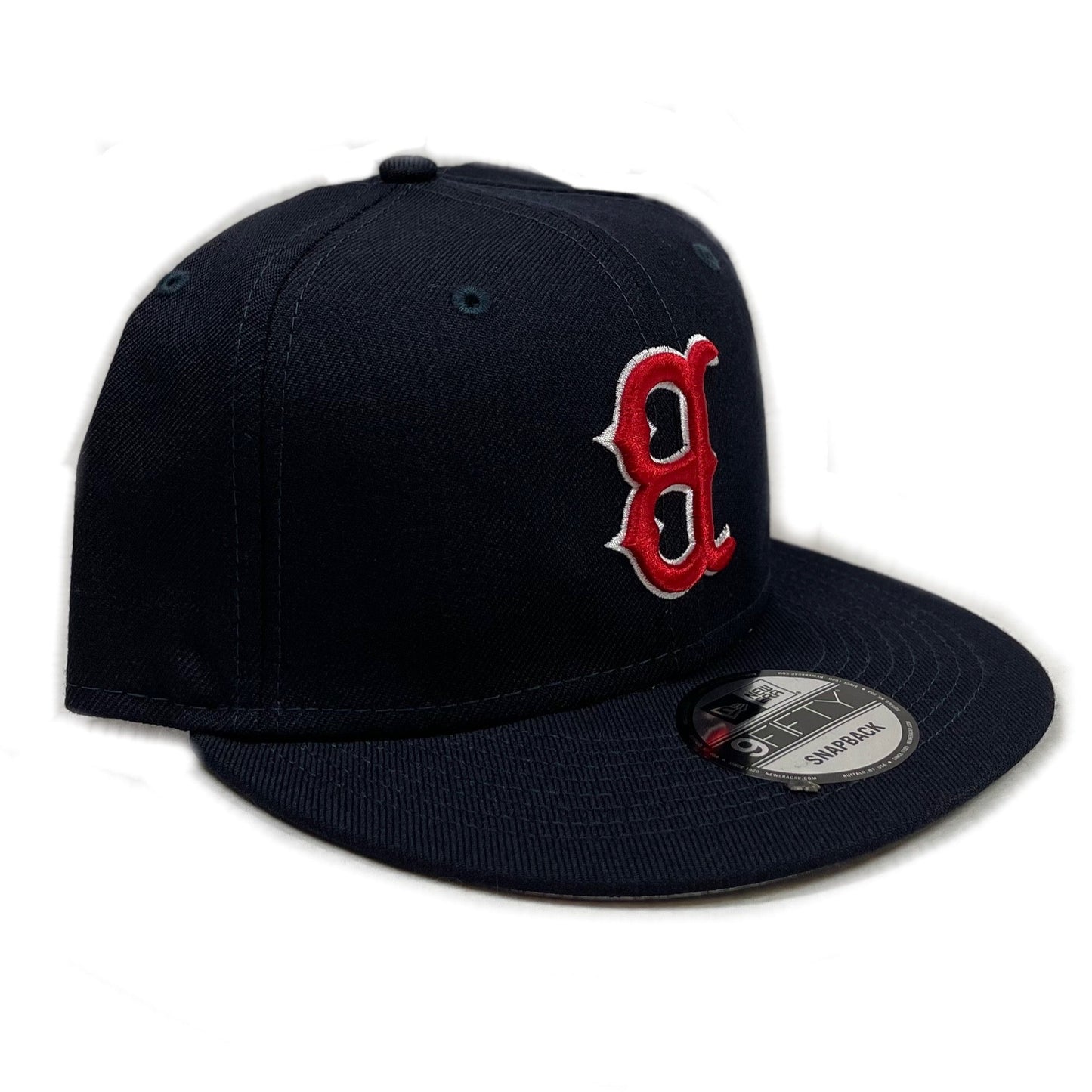 Boston Red Sox Upside Down Logo (Black) Snapback