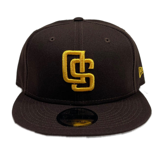 San Diego Padres Upside Down Logo (Brown) Snapback