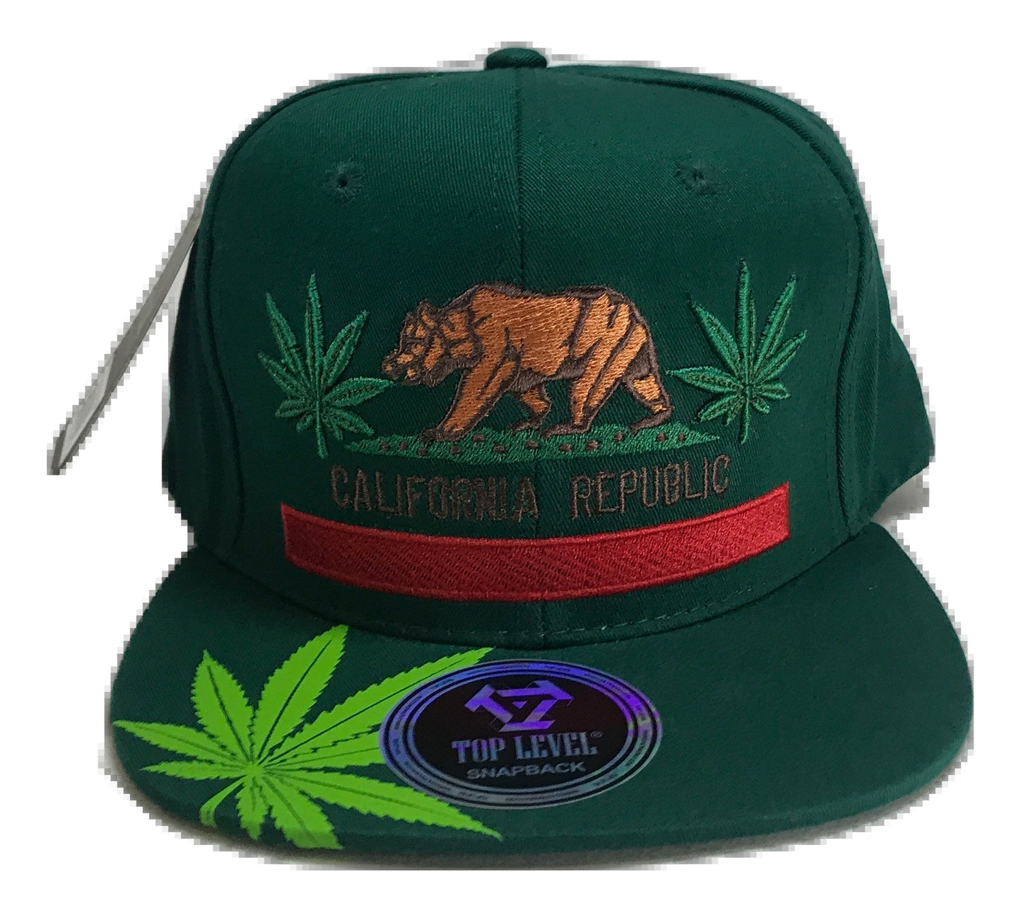 Weed California Republic Snapback (Colors)