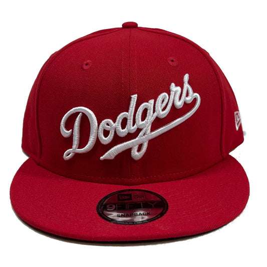 Los Angeles Dodgers (Red) Snapback/Fitted