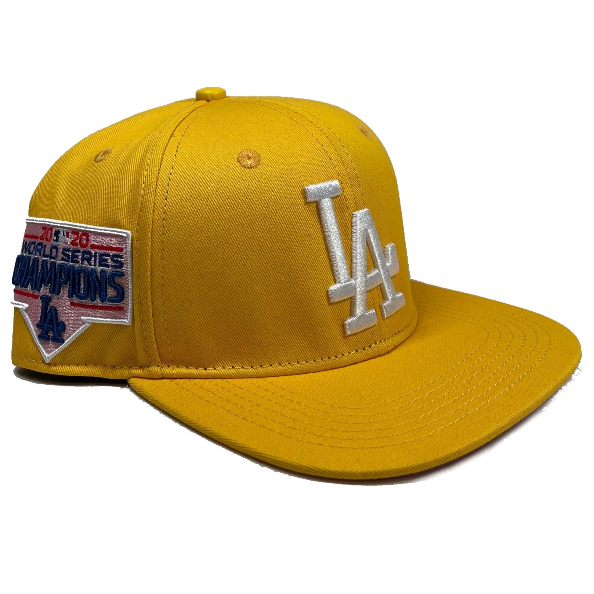 Los Angeles Dodgers 2020 World Series (Yellow) Snapback – Cap World:  Embroidery