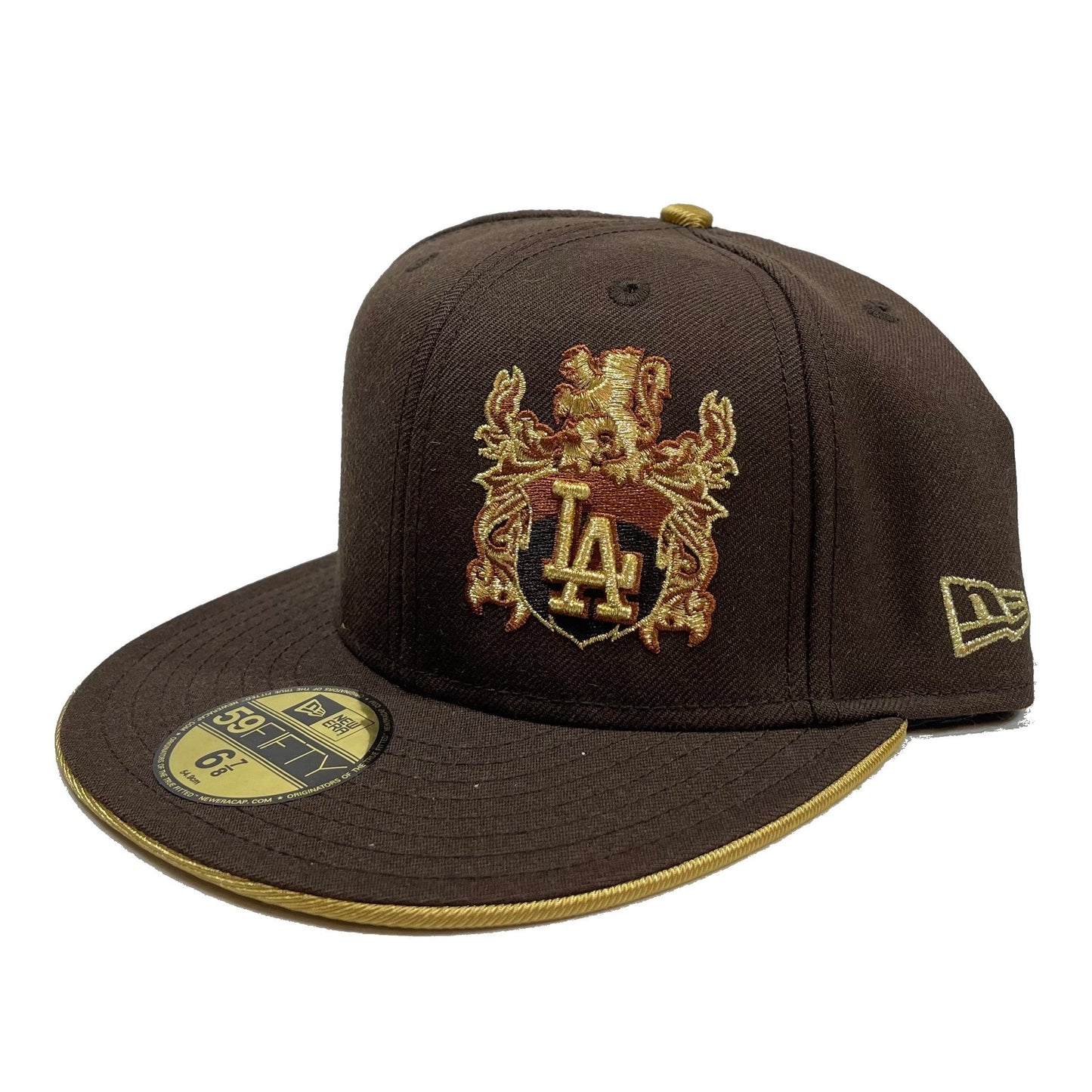 Los Angeles Dodgers Retro-Vintage (Brown/Gold) Fitted