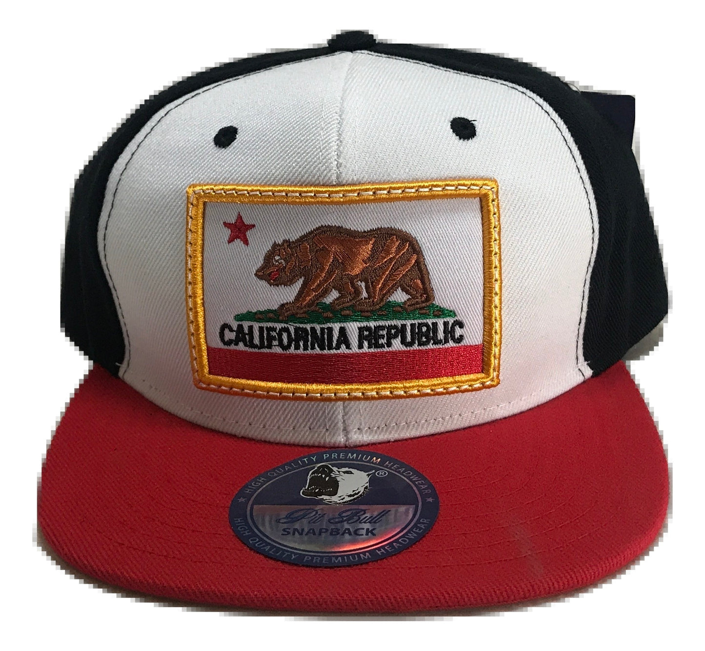 Framed California Republic Snapback (Colors)