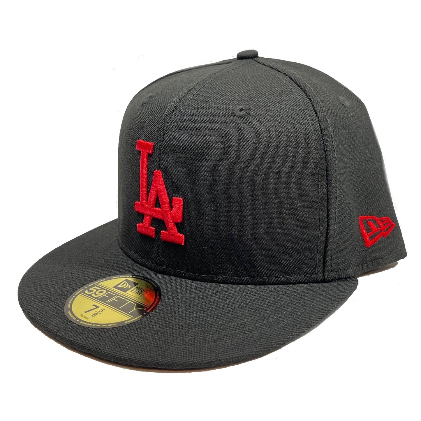 Los Angeles Dodgers Red Logo (Black) Snapback/Fitted