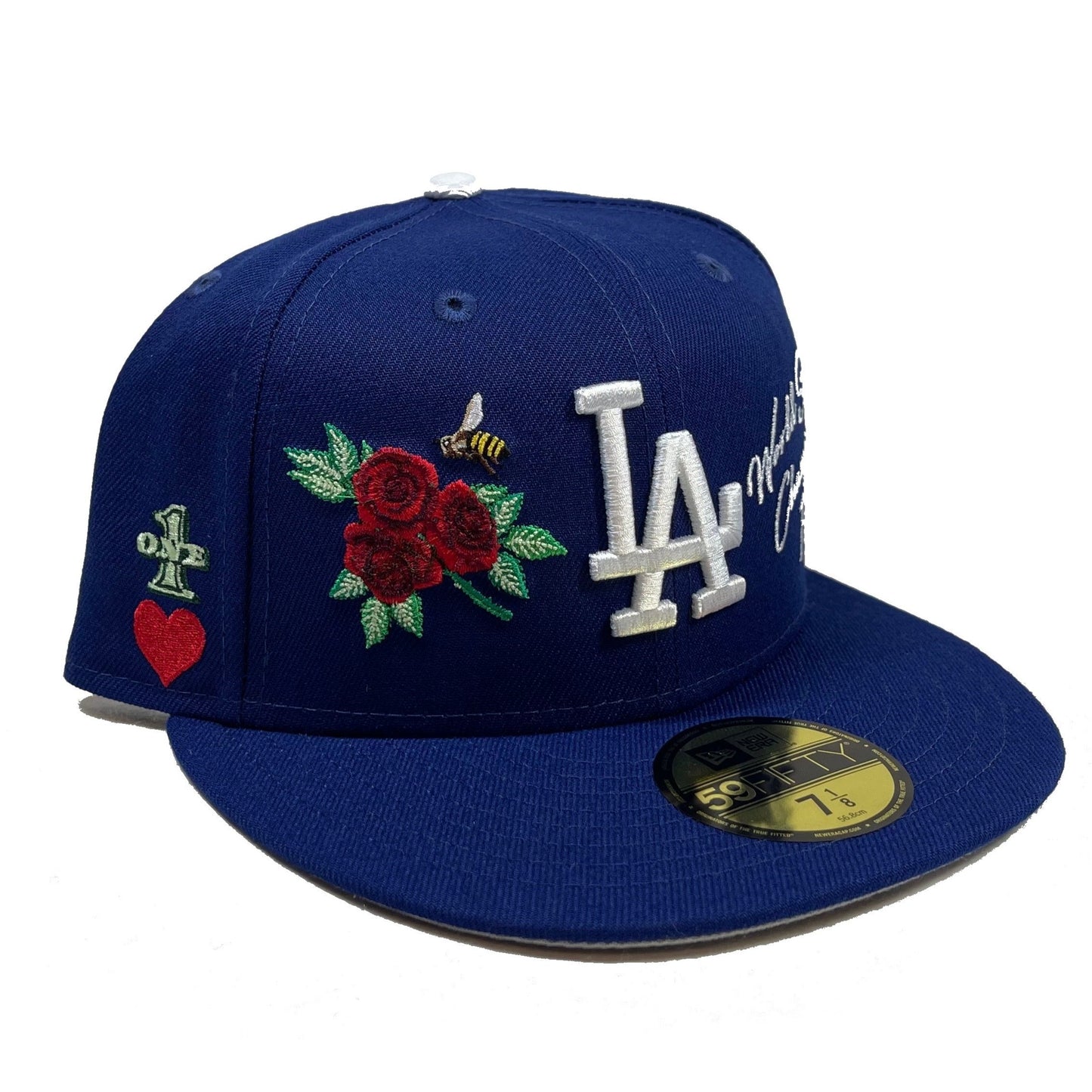 Los Angeles Dodgers Patches (Blue) Fitted