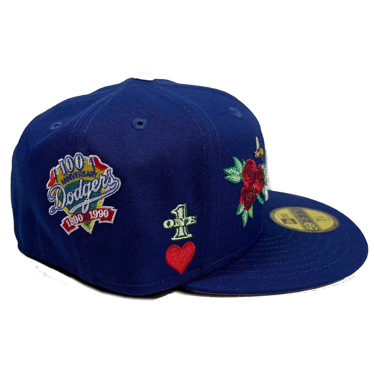 Los Angeles Dodgers Patches (Blue) Fitted
