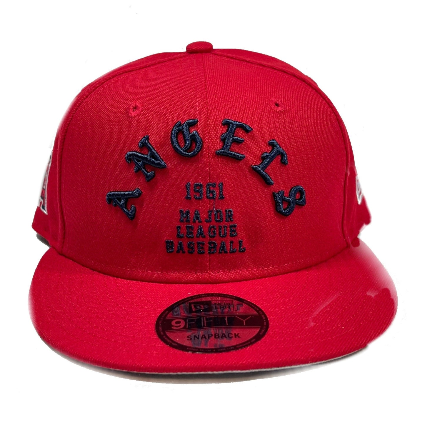 Los Angeles Angels Old English Font (Red) Snapback – Cap World