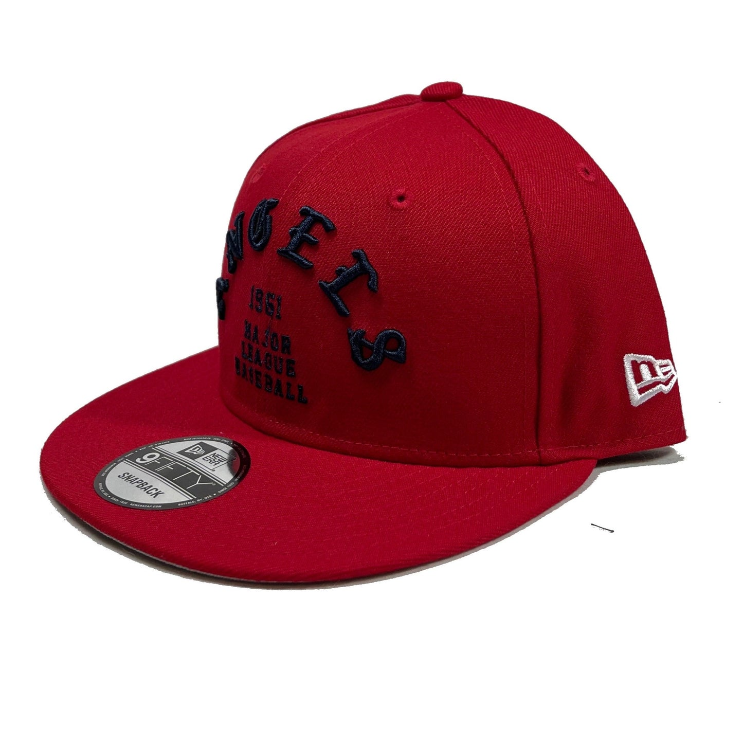 Los Angeles Angels Old English Font (Red) Snapback