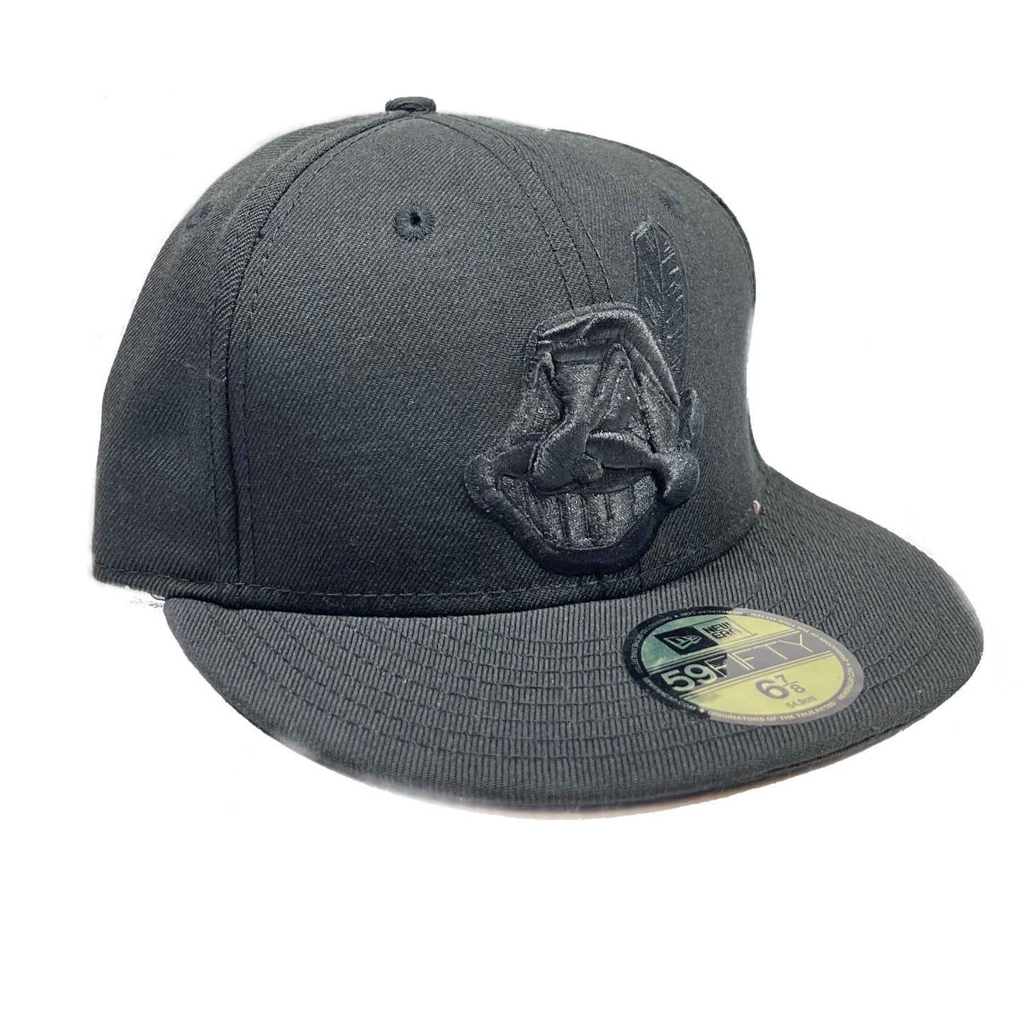 Cleveland Indians Chief Wahoo (Black) Fitted