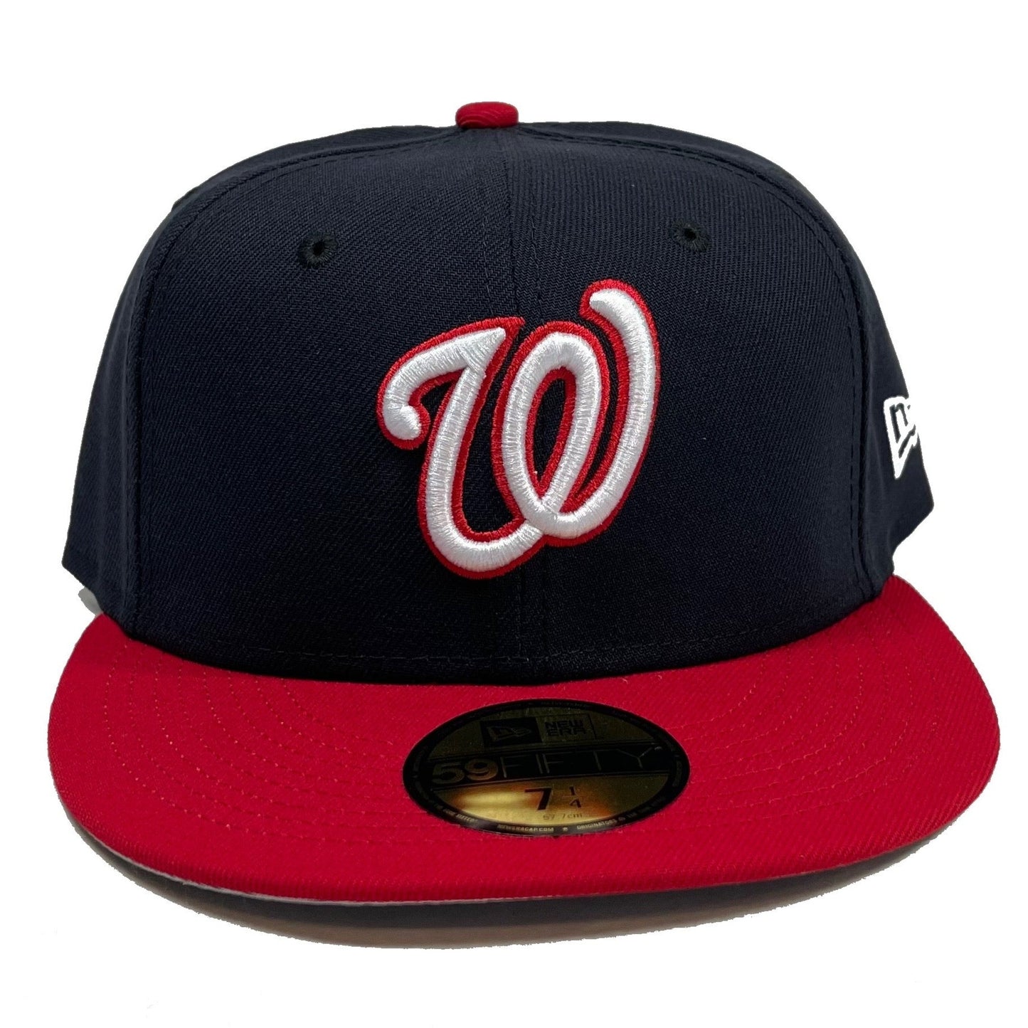 Washington Nationals Logo (Navy/Red) Fitted – Cap World: Embroidery