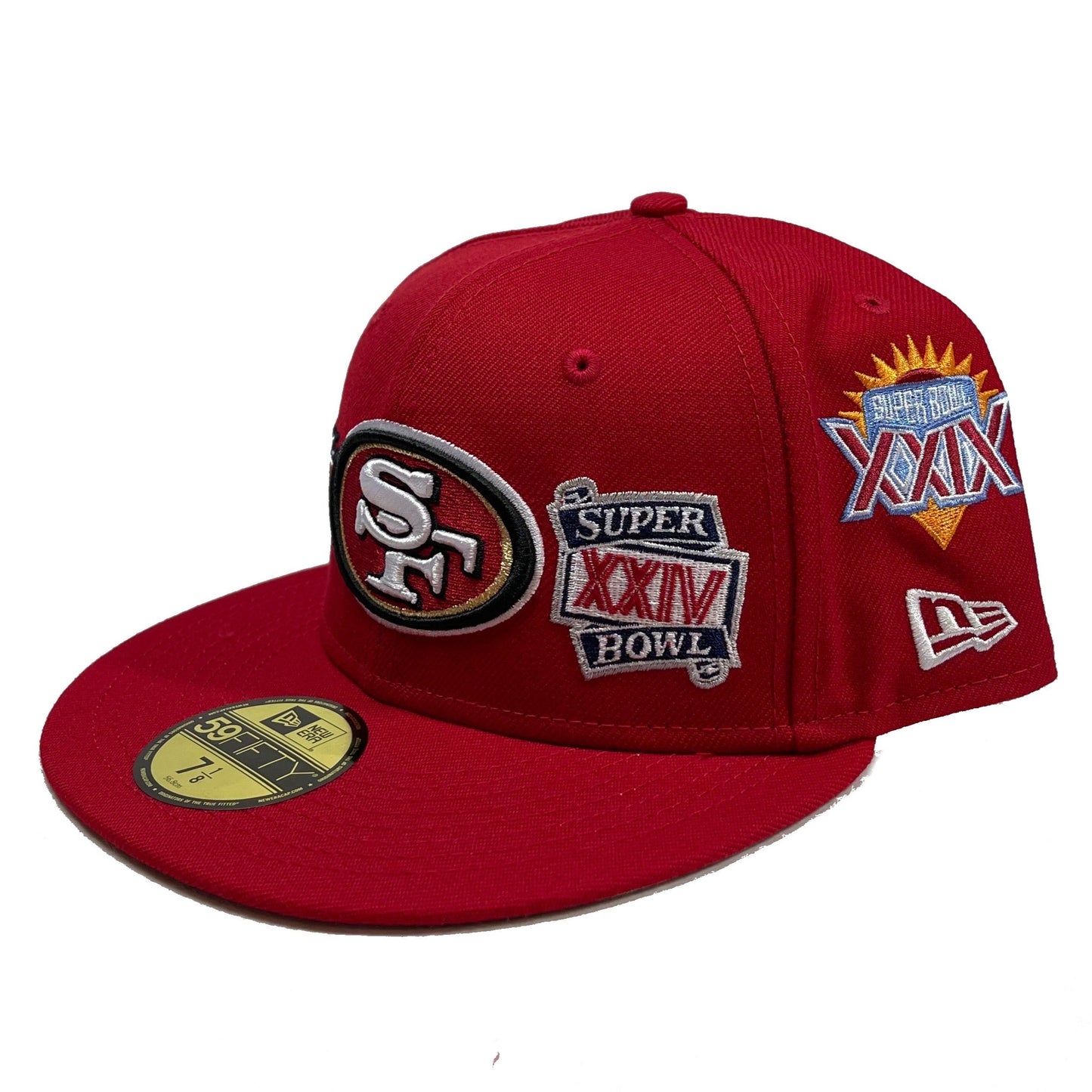 San Fransisco 49ers Super Bowl (Red) Fitted