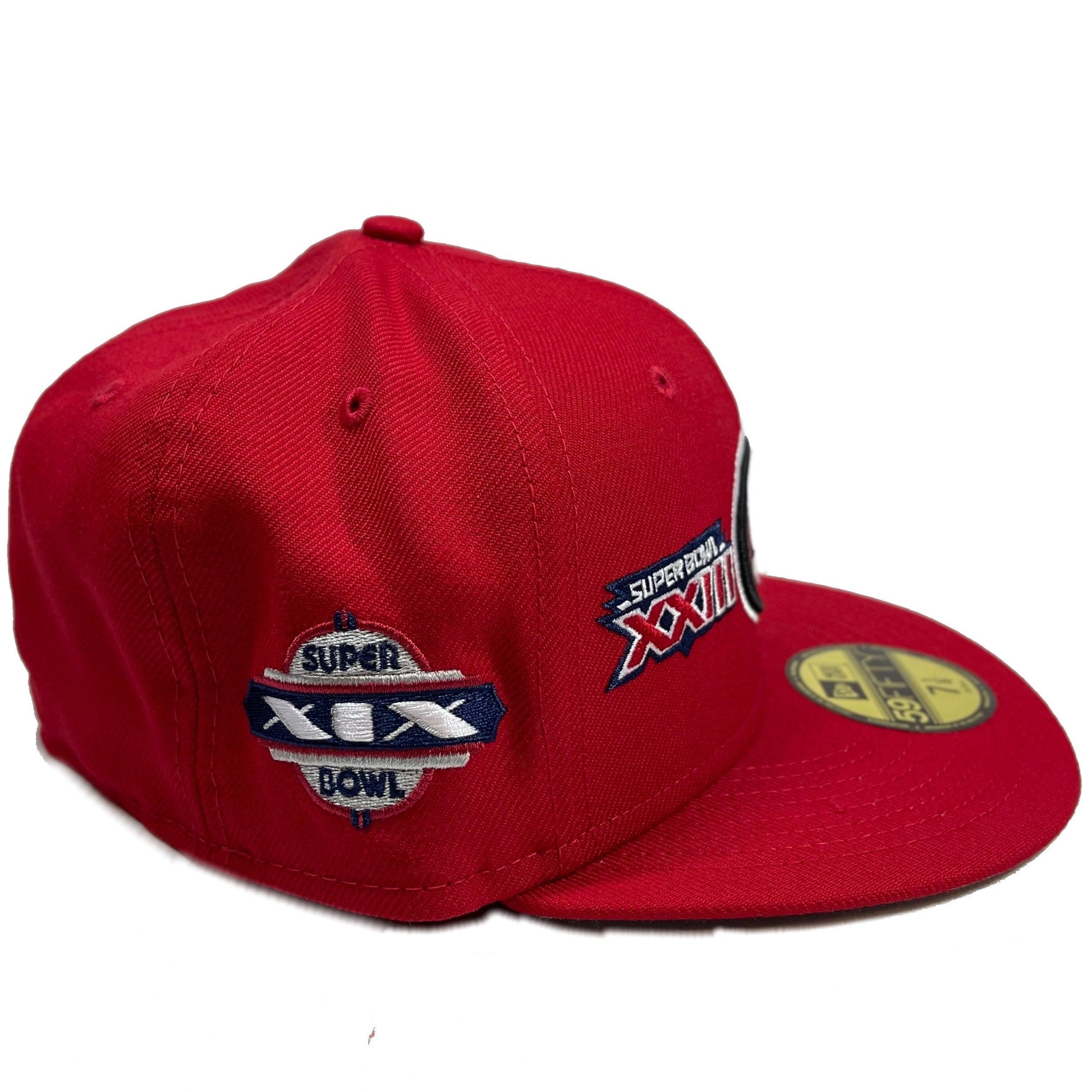 New Victory SA Logo Graphic Red Fitted Hat Size 7 1/2