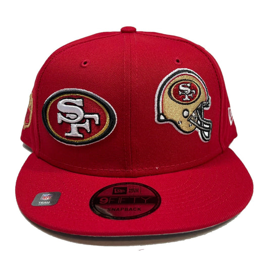 San Fransisco 49ers Double Logo (Red) Snapback