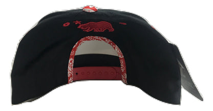 Patterned California Republic Snapback | Multi Color