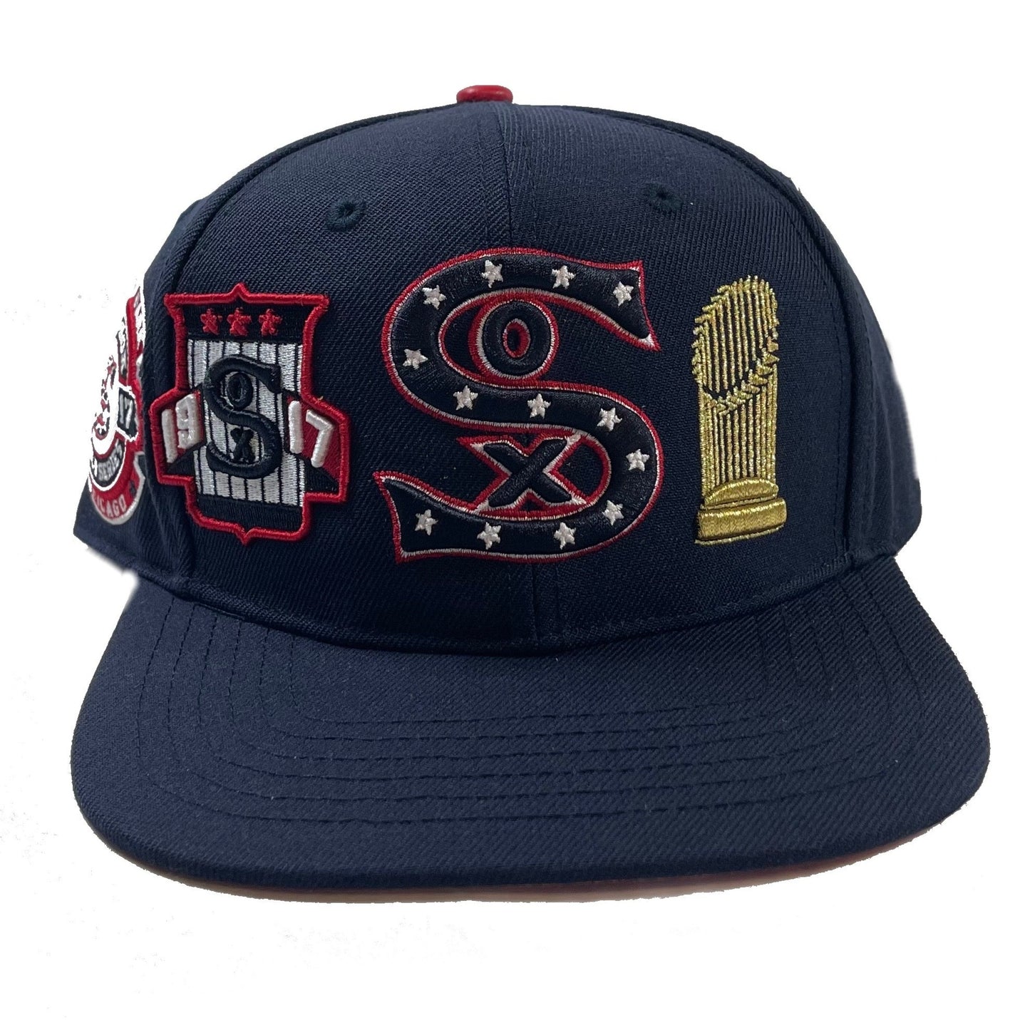 Chicago White Sox Patches (Navy) Snapback