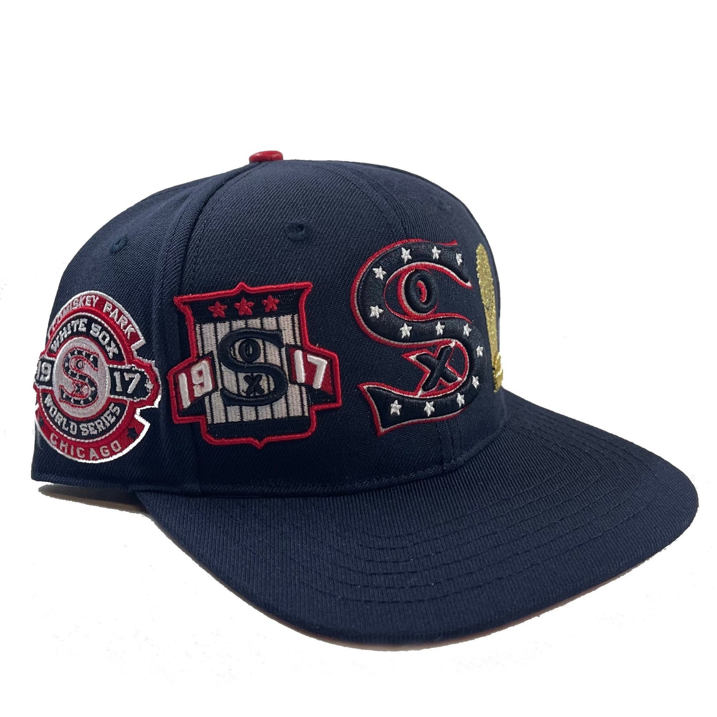 Chicago White Sox Patches (Navy) Snapback