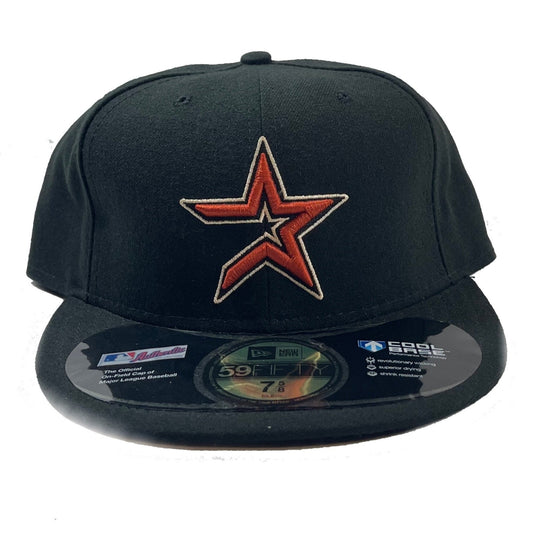 Houston Astros (Black) Fitted