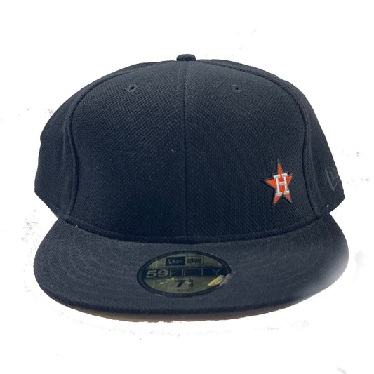 Houston Astros Small Logo (Black) Fitted