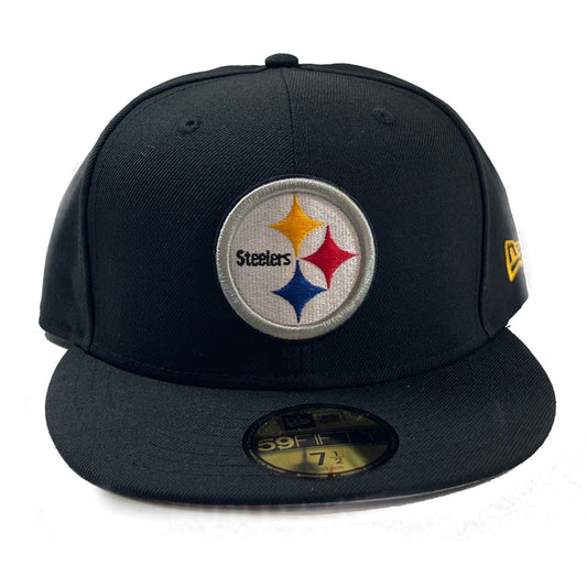 Pittsburgh Steelers Silver Ring (Black) Snapbacks/Fitted