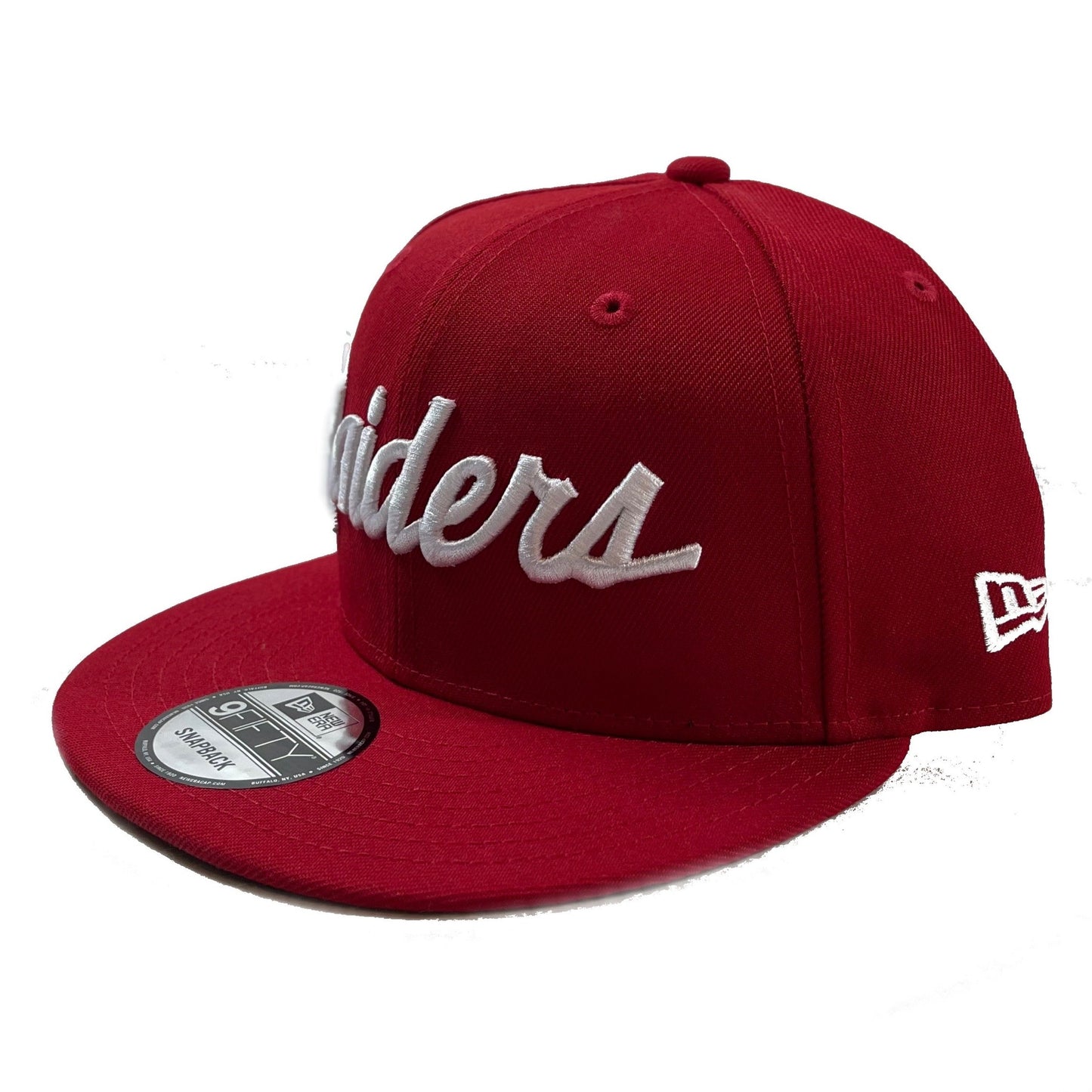 Raiders Worded (Red) Snapbacks/Fitted