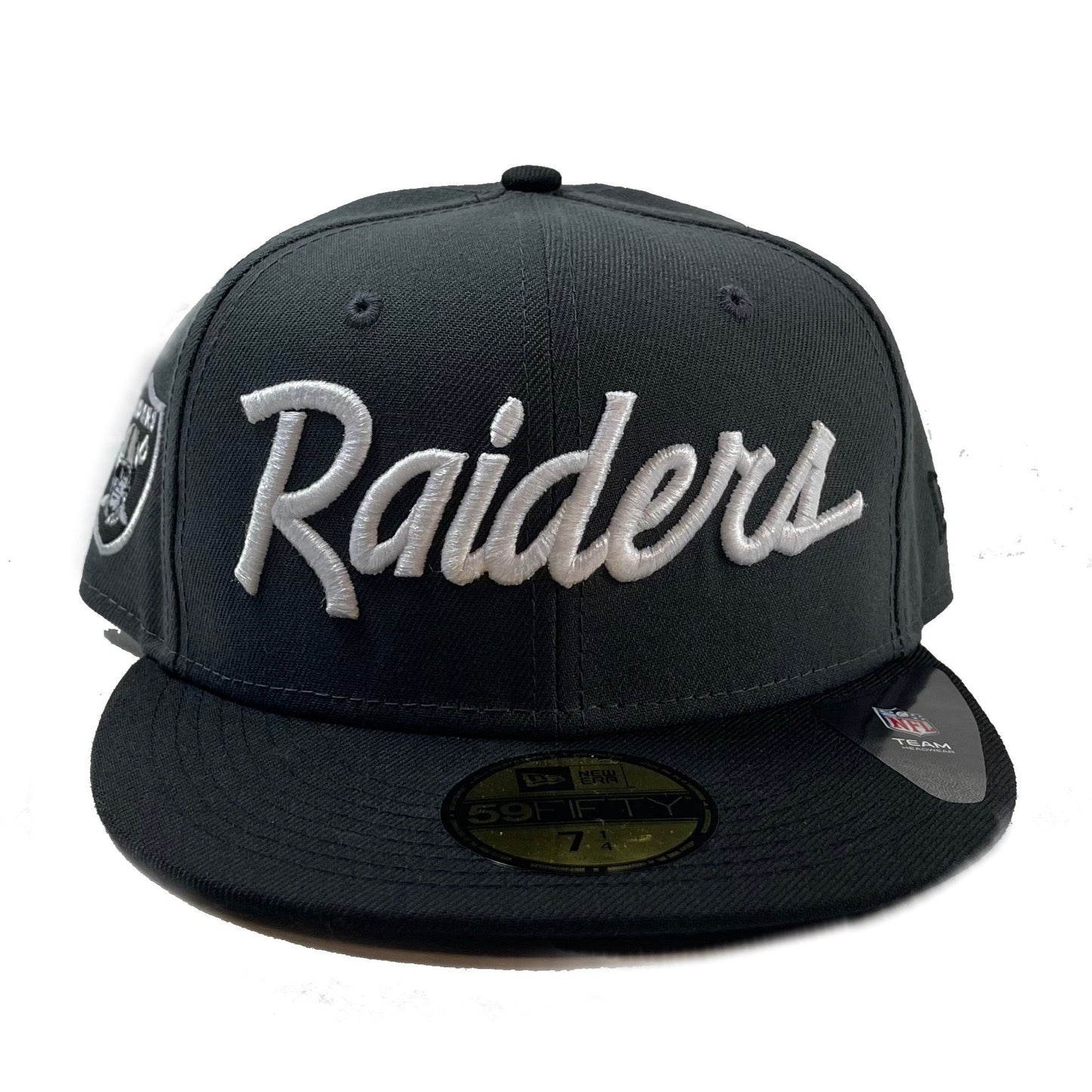 Raiders Worded (Grey) Fitted