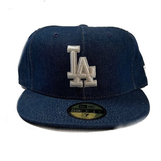 Los Angeles Dodgers Denim (Blue) Fitted
