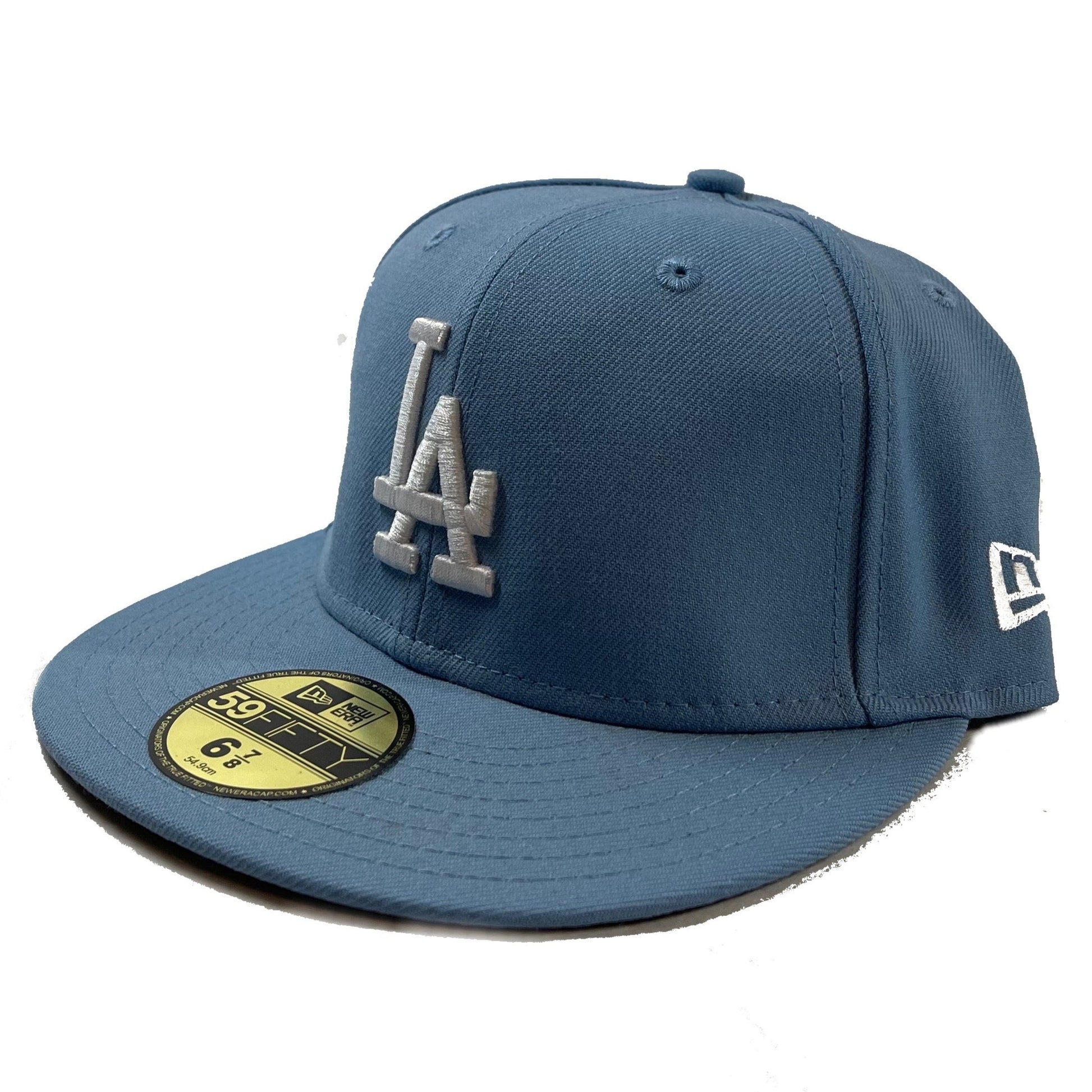 Los Angeles Dodgers (Baby Blue) Fitted – Cap World: Embroidery