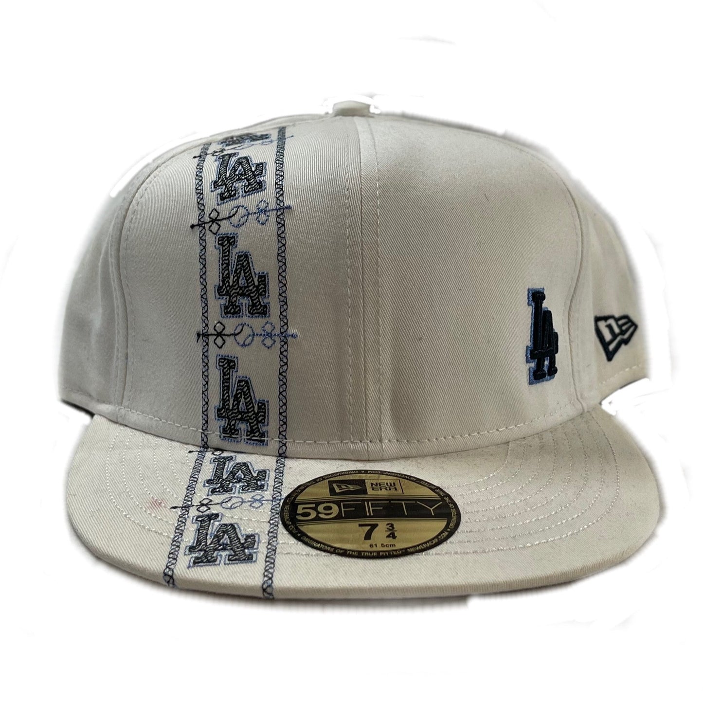 Los Angeles Dodgers Roll (White) Fitted