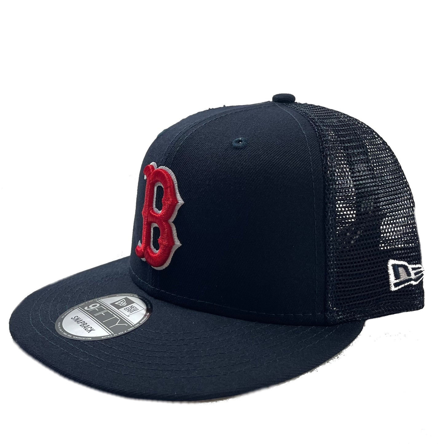 Boston Red Sox Trucker Hat (Navy) Snapback
