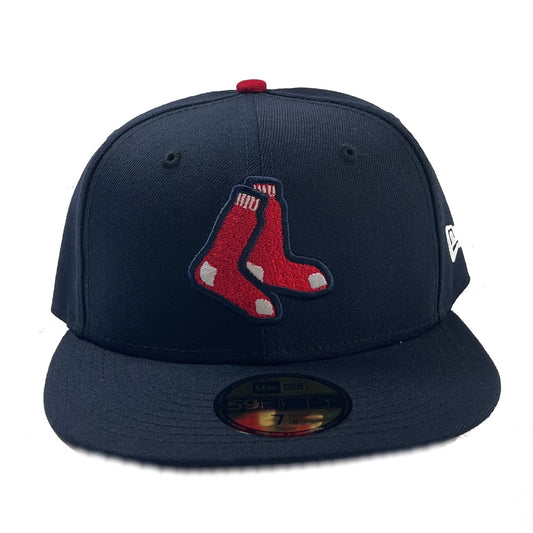 Boston Red Sox Socks (Navy) Fitted