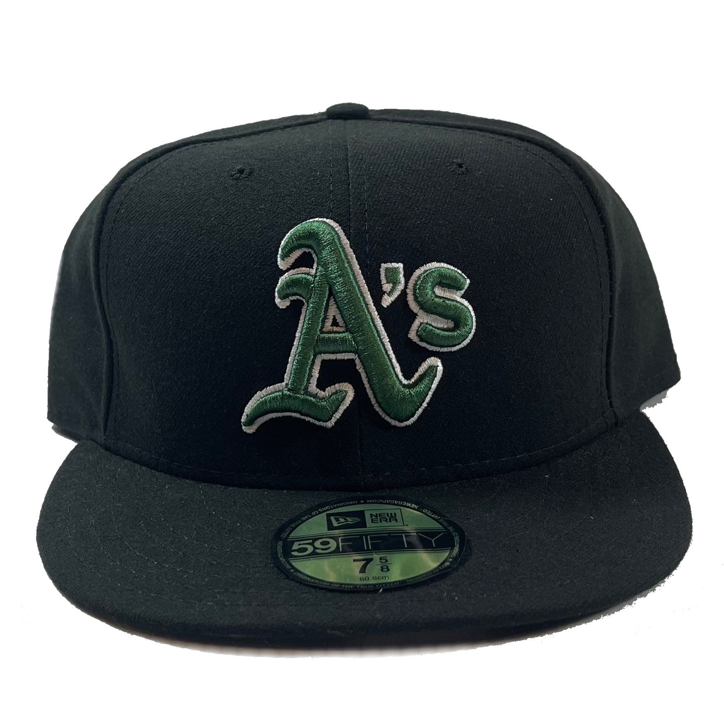 Oakland Athletic's (Black) Fitted