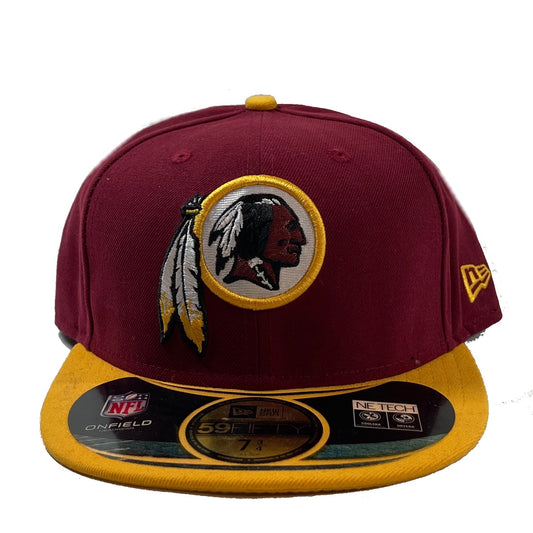 Washington Redskins (Red/Yellow) Fitted