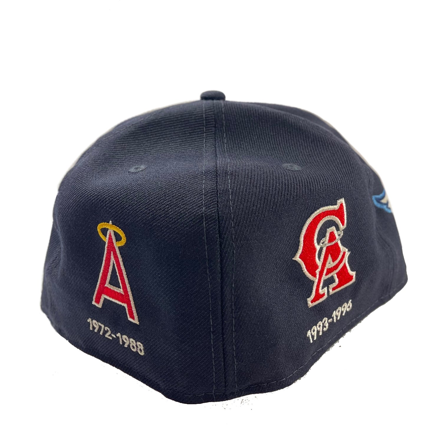 Los Angeles Angels Double Logo Patches (Navy) Fitted