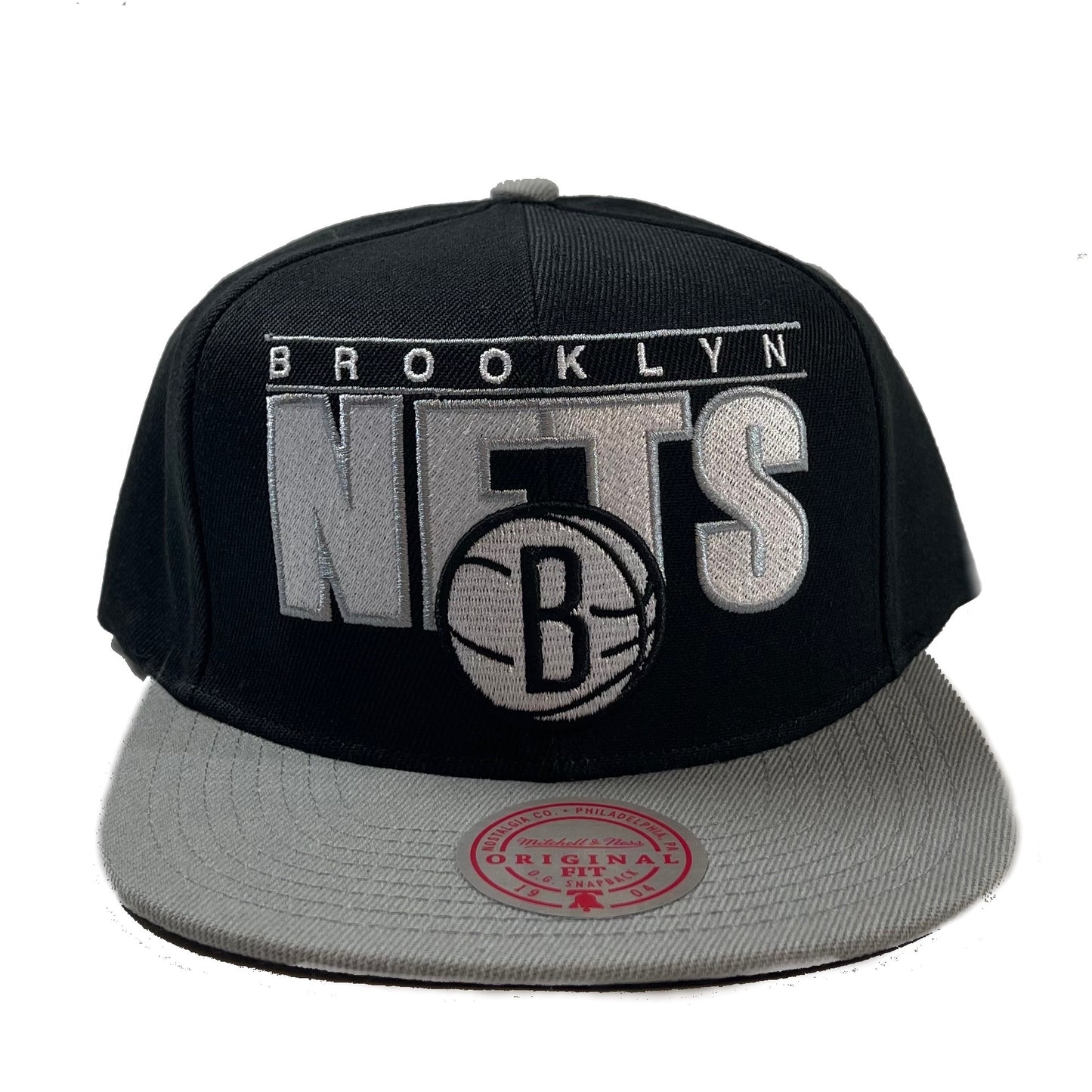 Brooklyn Nets (Black/Grey) Snapback