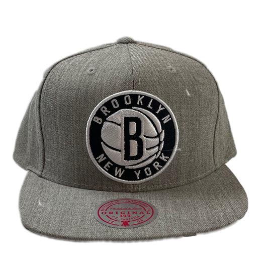 Brooklyn Nets (Grey) Snapback