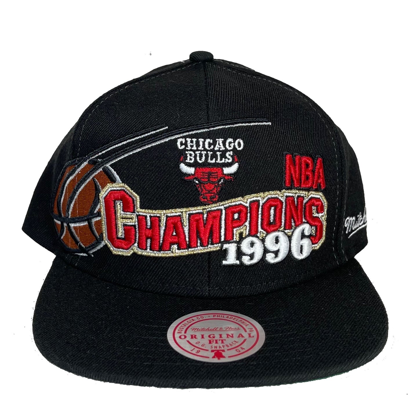 Chicago Bulls Champion 1996 (Black) Snapback