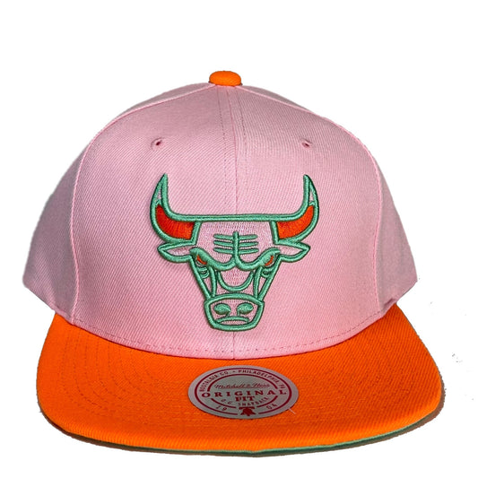 Chicago Bulls (Pink/Orange) Snapback
